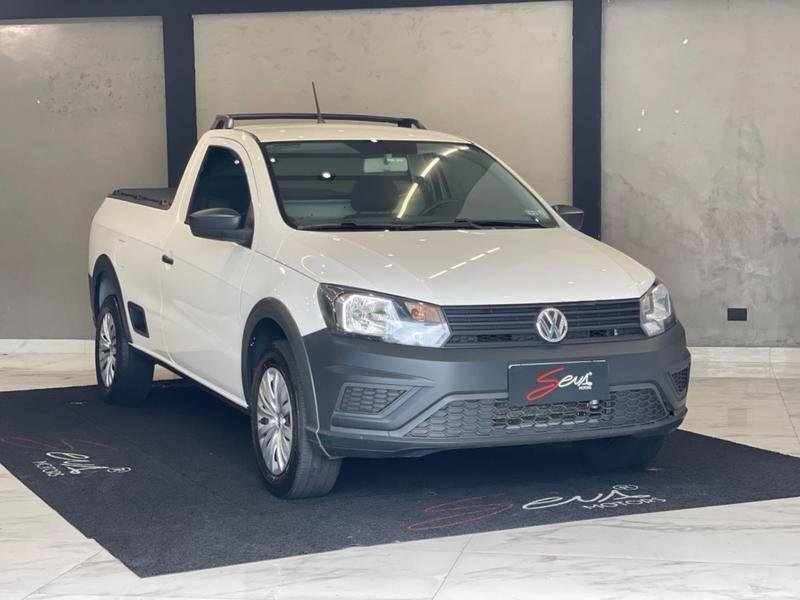 Volkswagen Saveiro Robust 1.6 Total Flex 16V na cor Branco em Curitiba / PR - 937767