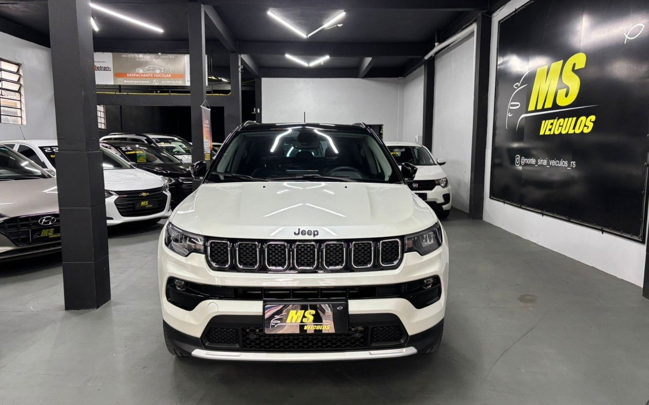 Jeep Compass LIMITED T270 1.3 TB 4x2 Flex Aut na cor Branco no Porto Alegre / RS - 937798