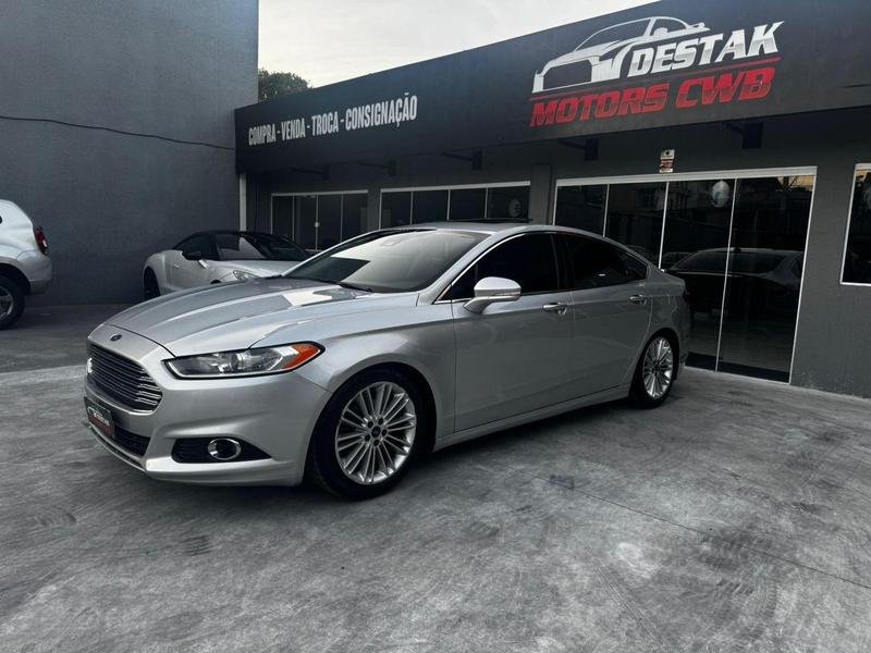 Ford Fusion Titanium 2.0 GTDI Eco. Fwd Aut. na cor Cinza em Curitiba / PR - 9378
