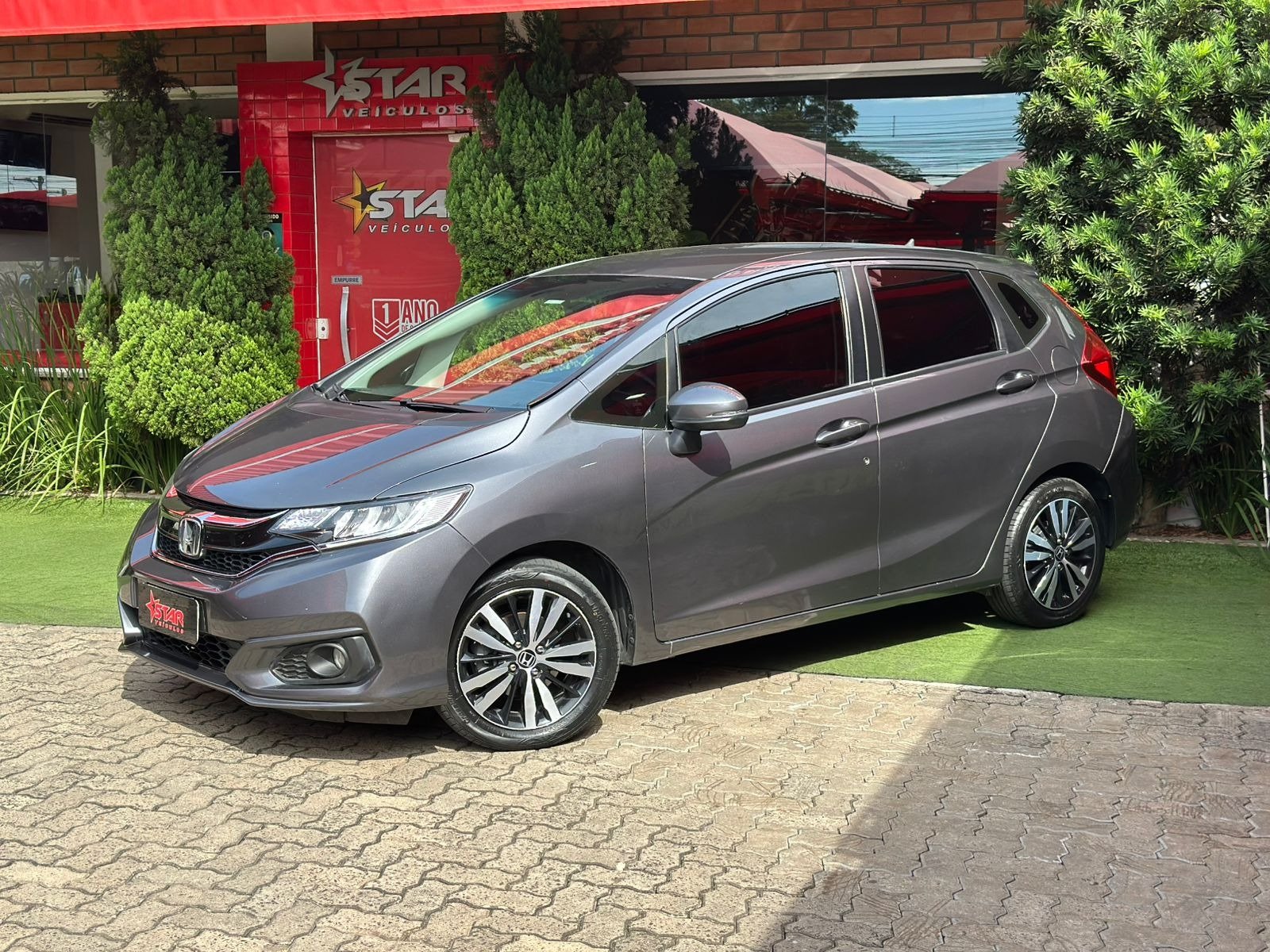 Honda Fit EXL 1.5 Flex/Flexone 16V 5p Aut na cor Cinza no Canoas / RS - 938156