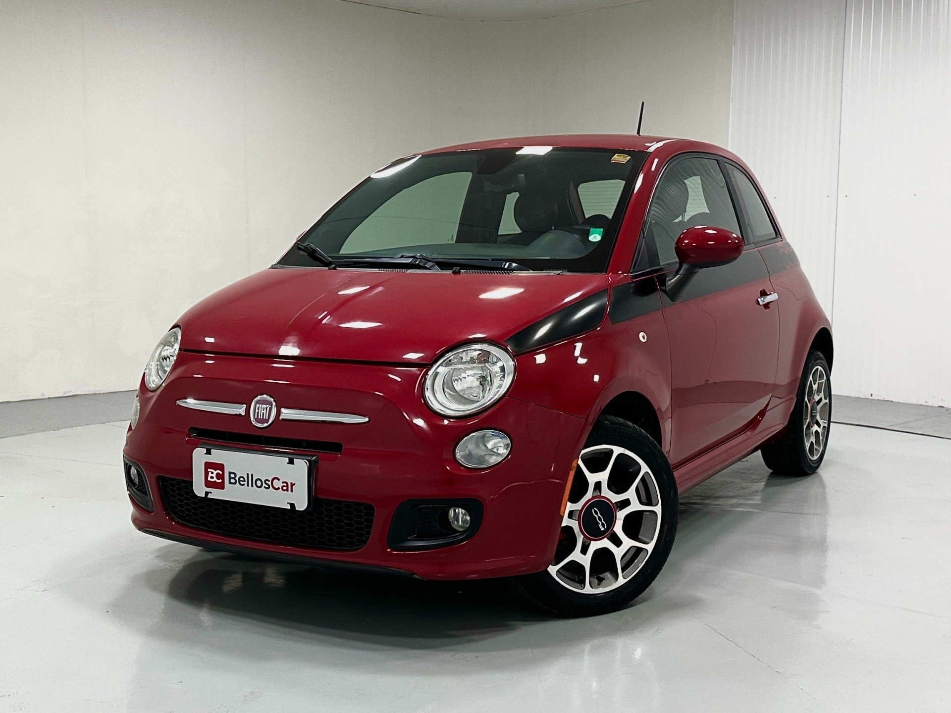 Fiat 500 Sport Air 1.4 16V/1.4 Flex Mec. na cor Vermelho em Curitiba / PR - 938202