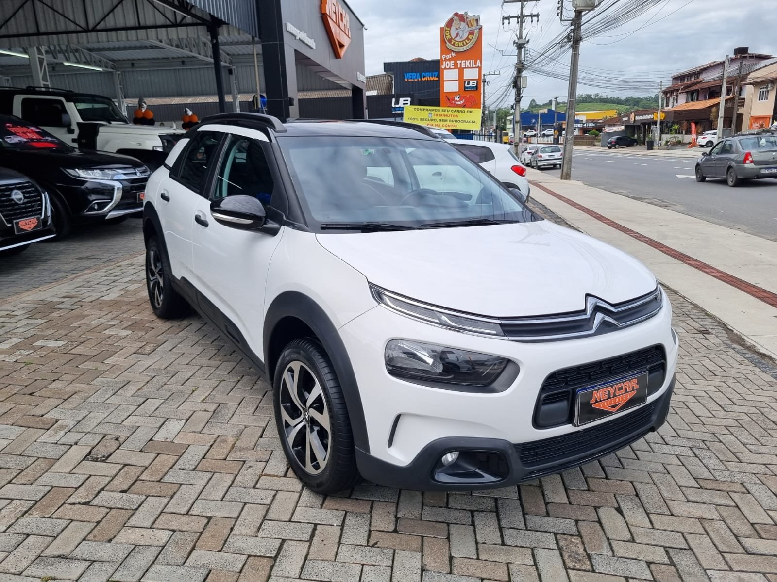 Citroën C4 Cactus FEEL 1.6 16V Flex Aut. na cor Branco em Joinville / SC - 938486