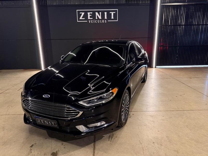 Ford Fusion Titanium 2.0 GTDI Eco. Fwd Aut. na cor Preto em Londrina / PR - 938781