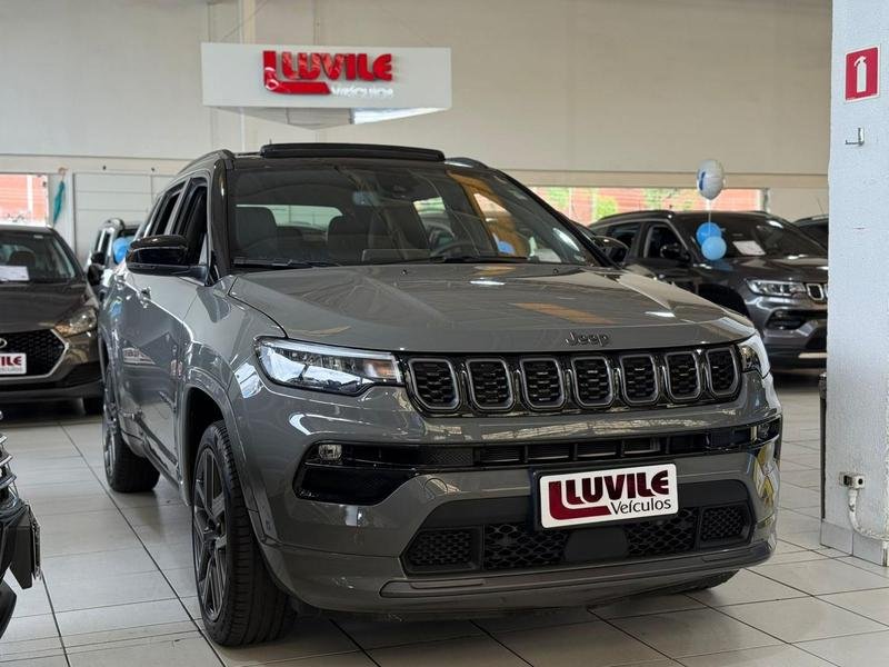 Jeep Compass S T270 1.3 TB 4x2 Flex Aut. na cor Cinza em Curitiba / PR - 938954