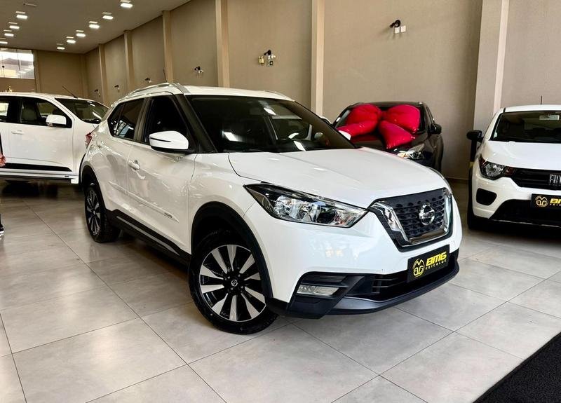 Nissan KICKS SV 1.6 16V FlexStar 5p Aut. na cor Branco em Maringá / PR - 939052