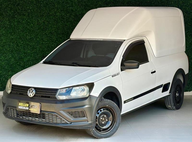Volkswagen Saveiro Robust 1.6 Total Flex 8V na cor Branco em Colombo / PR - 939251