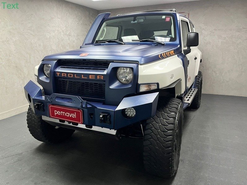Troller T-4 TX4 Connect 4x4 3.2 Cap.Ríg.Die.Aut. na cor Azul em São José / SC - 939310
