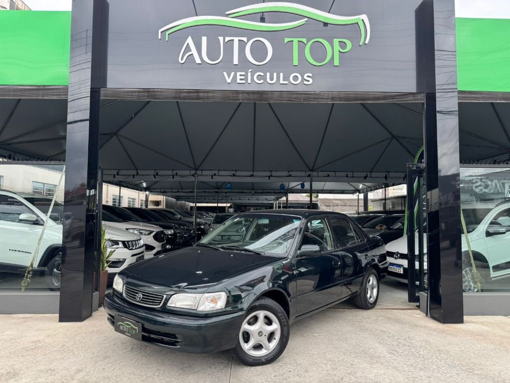 Toyota Corolla XEi 1.8/1.8 Flex 16V Mec. na cor Verde em Palhoça / SC - 939352