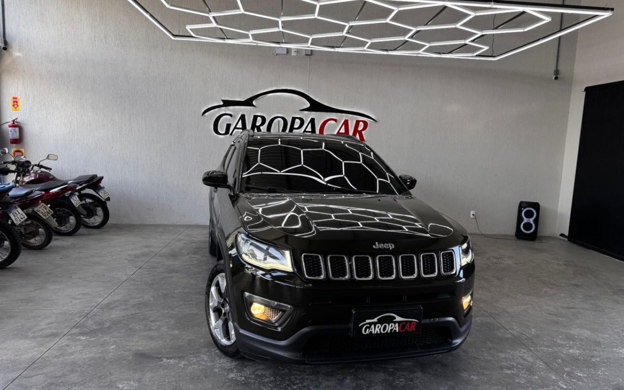 Jeep Compass LONGITUDE 2.0 4x2 Flex 16V Aut. na cor Verde em Garopaba / SC - 939360
