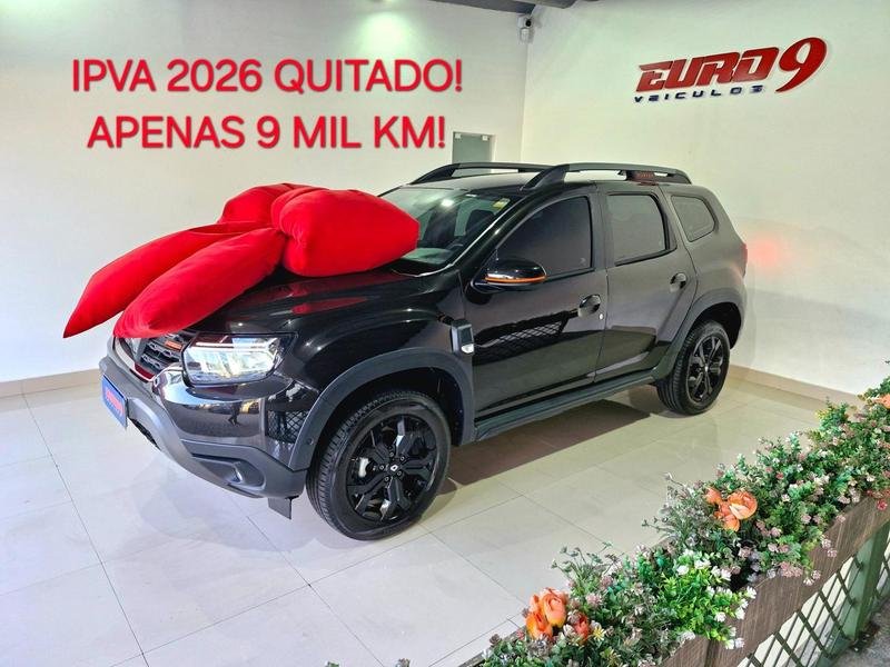 Renault Duster Iconic Plus 1.3 TB 16V Flex Aut. na cor Preto em Curitiba / PR - 939856