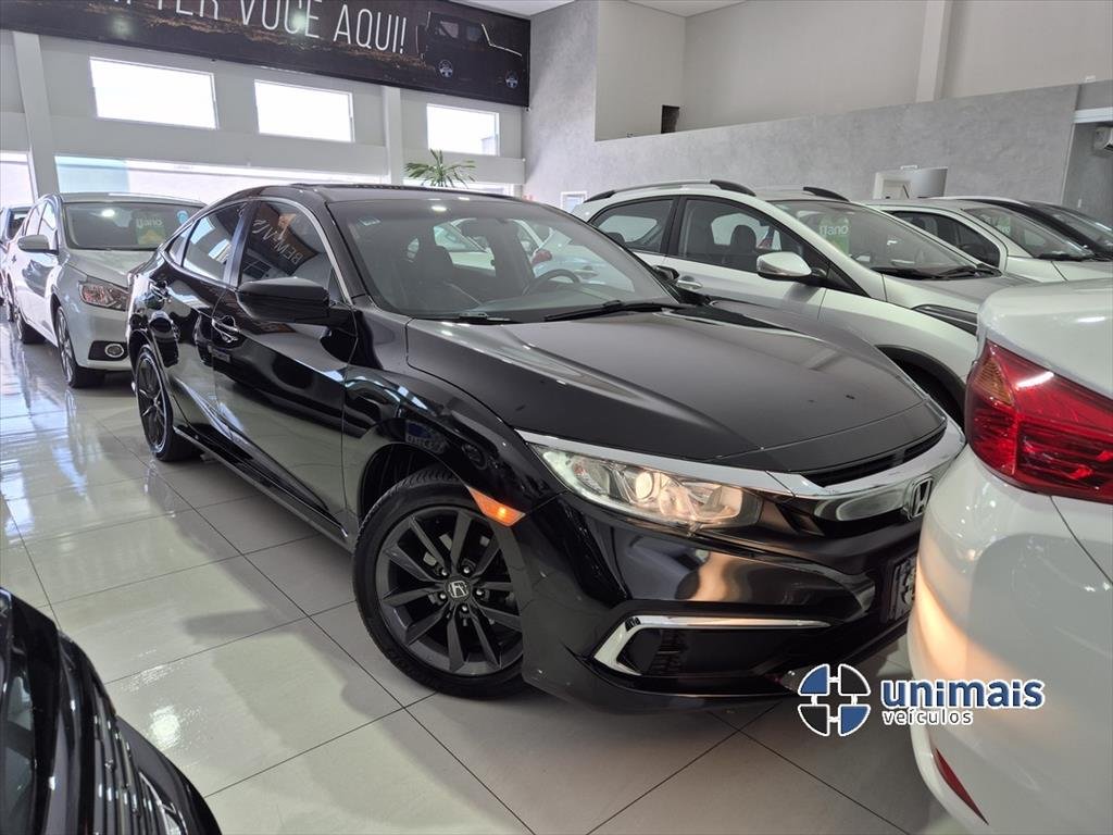 Honda Civic Sedan LX 2.0 Flex 16V Aut. 4p na cor Preto em Campinas / SP - 939941