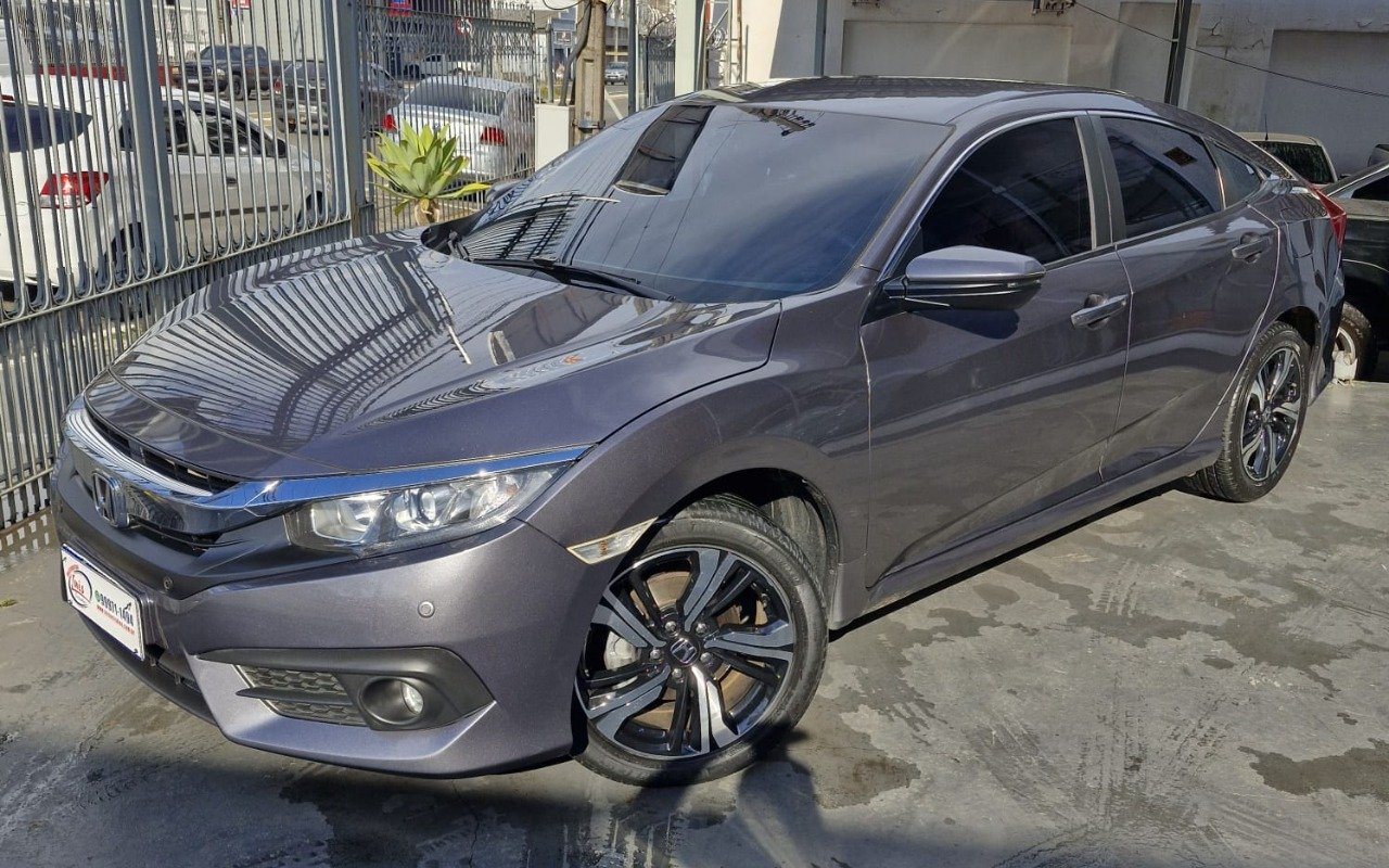 Honda Civic Sedan EXL 2.0 Flex 16V Aut.4p na cor Cinza em Ponta Grossa / PR - 940039