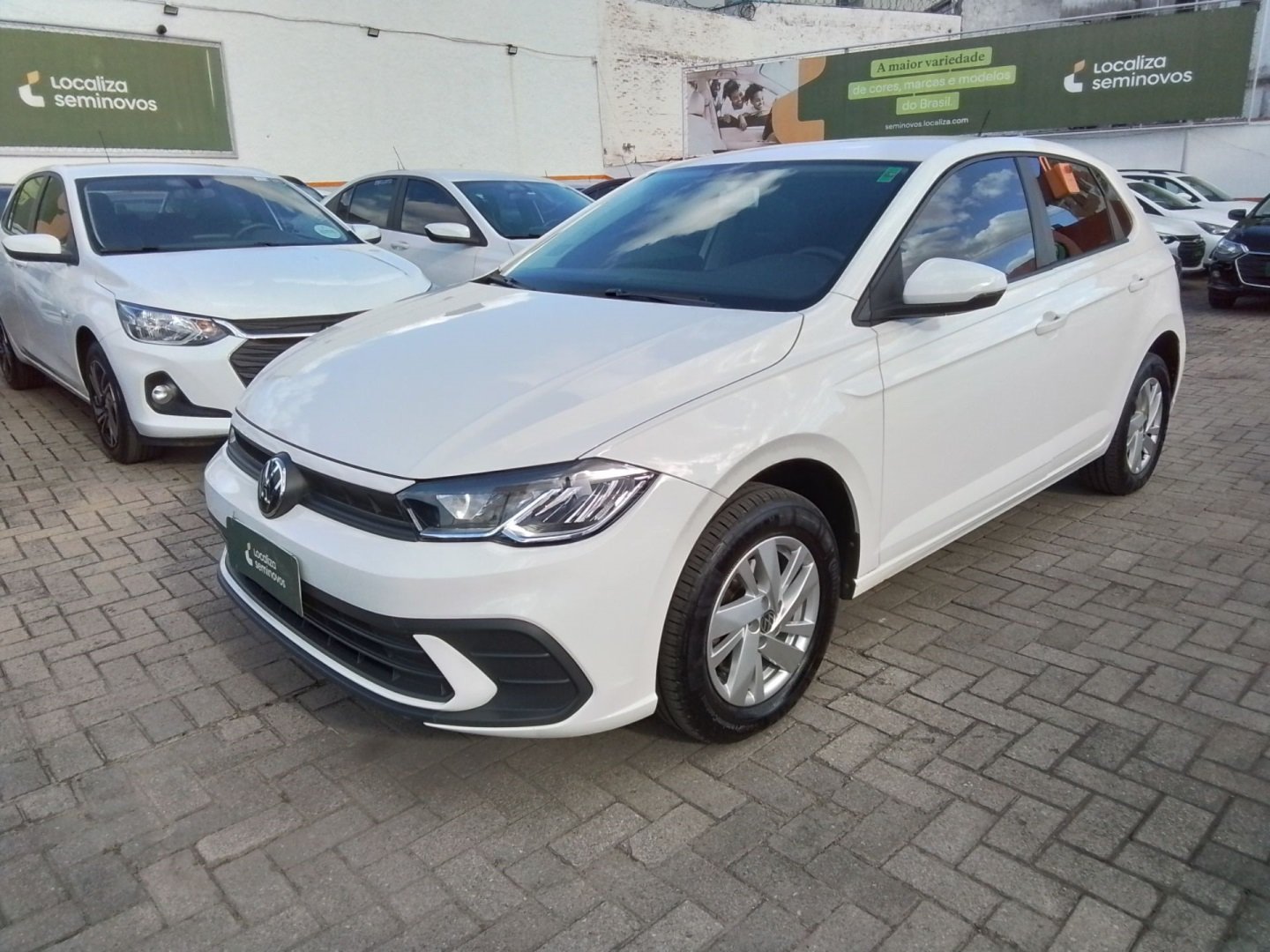 Volkswagen Polo 1.0 Flex 12V 5p na cor Branco no Gravataí / RS - 940708