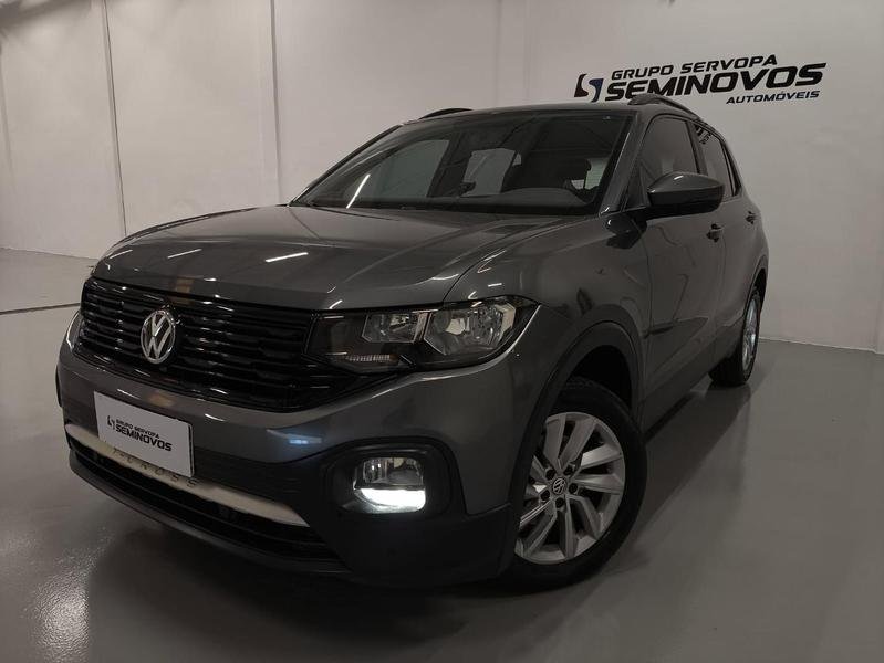 Volkswagen T-Cross 200 TSI 1.0 Flex 12V 5p Aut. na cor Cinza em Londrina / PR - 941272