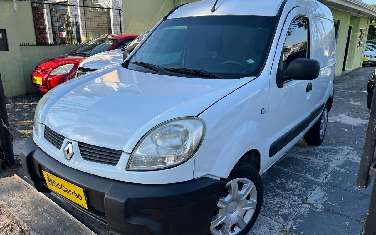 Renault Kangoo Express Hi-Flex 1.6 16V na cor Branco em Curitiba / PR - 941327