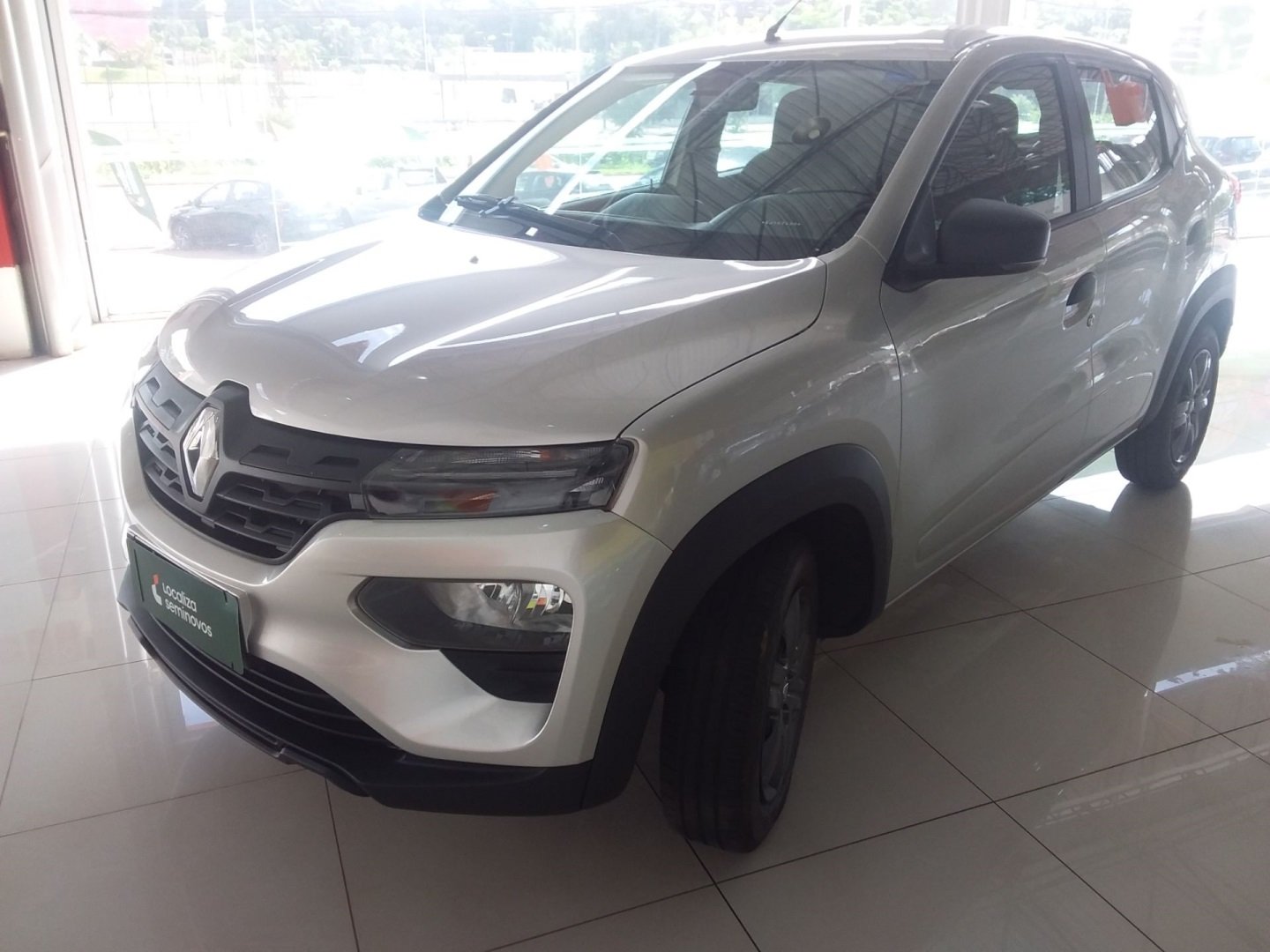 Renault Kwid Zen 1.0 Flex 12V 5p Mec. na cor Prata em Campinas / SP - 941472