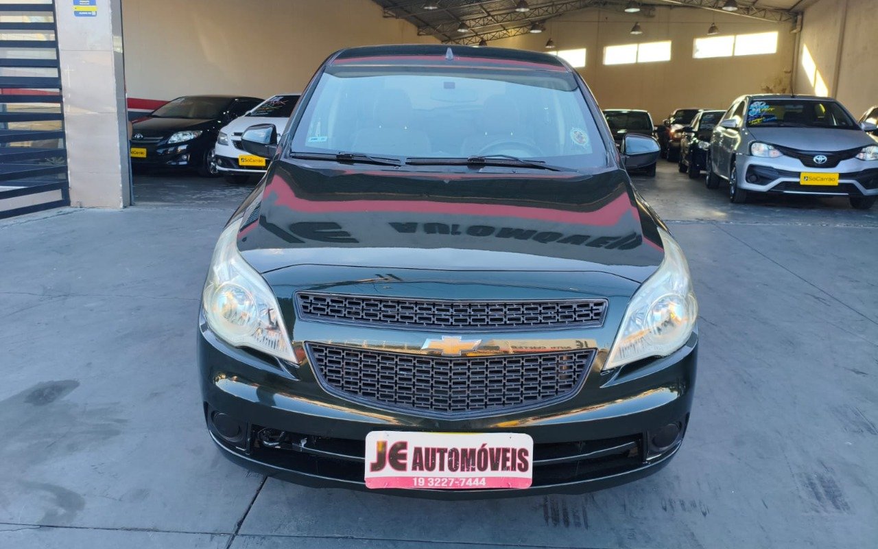 Chevrolet Agile LT 1.4 MPFI 8V FlexPower 5p na cor Verde em Campinas / SP - 941574