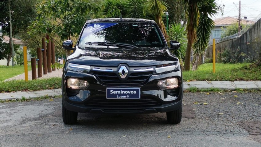 Renault Kwid Intense 1.0 Flex 12V 5p Mec. na cor Preto em Curitiba / PR - 941615