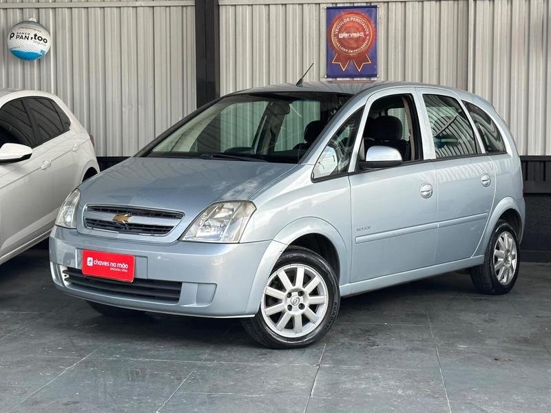 Chevrolet Meriva Maxx 1.4 MPFI 8V ECONOFLEX 5p na cor Prata em São José dos Pinhais / PR - 941657
