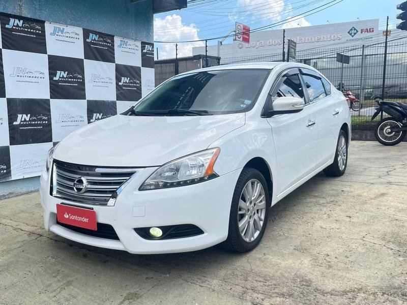 Nissan Sentra SL 2.0/ 2.0 Flex Fuel 16V Aut. na cor Branco em Curitiba / PR - 941713