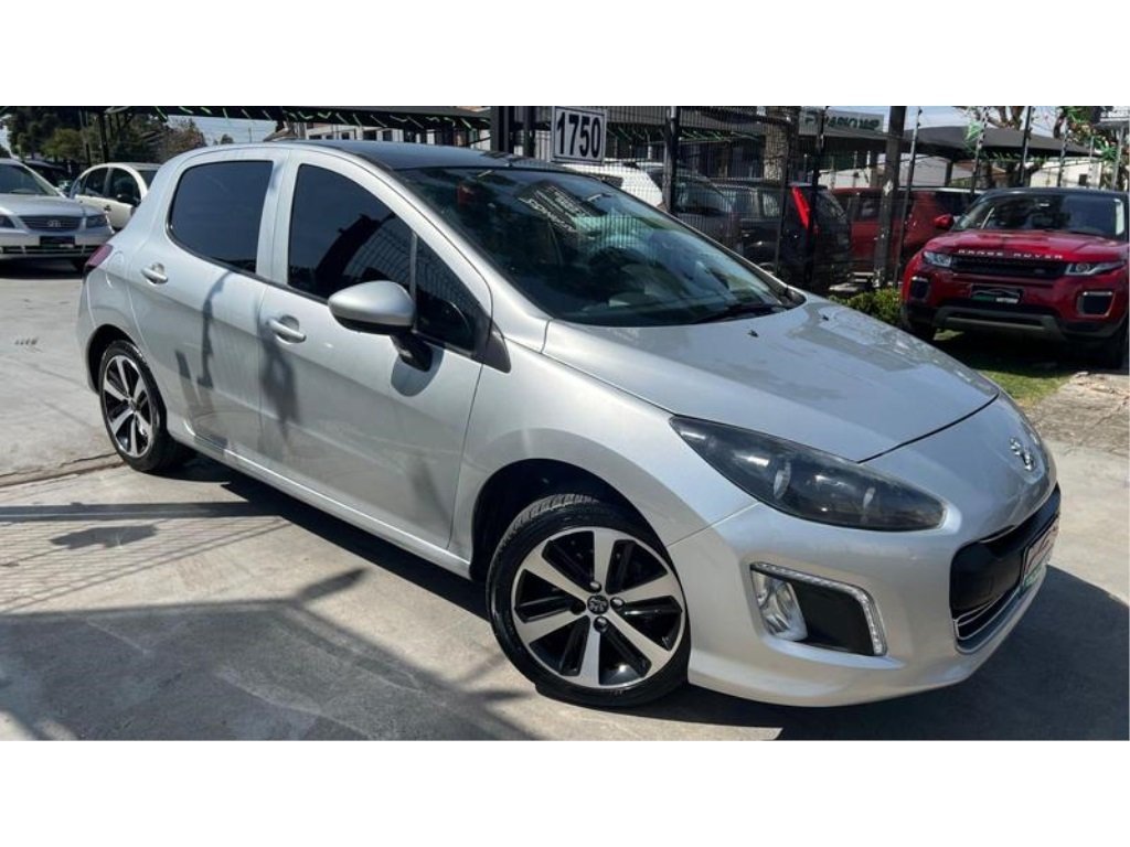 Peugeot 308 Allure 2.0 Flex 16V 5p Mec. na cor Prata em Curitiba / PR - 941829