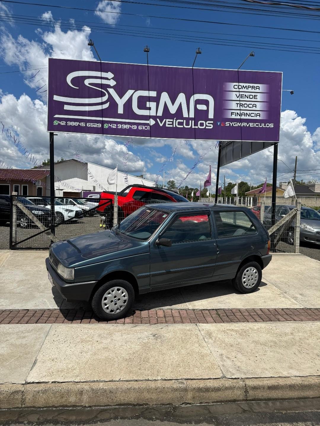 Fiat Uno Mille/ Mille EX/ Smart 2p na cor Azul em São Mateus do Sul / PR - 941970