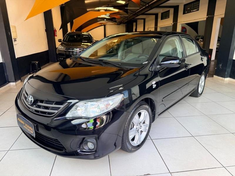 Toyota Corolla GLi 1.8 Flex 16V Aut. na cor Preto em Londrina / PR - 942131