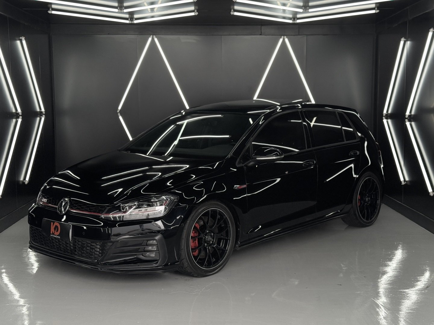 Volkswagen Golf GTi 2.0 TSI 220cv Aut. na cor Preto em Palhoça / SC - 942145