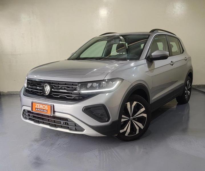 Volkswagen T-Cross 200 TSI 1.0 Flex 12V 5p Aut. na cor Prata em Curitiba / PR - 942268