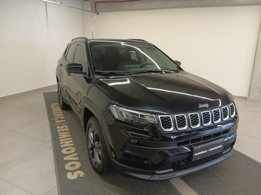 Jeep Compass SPORT T270 1.3 TB 4x2 Flex Aut. na cor Preto em Curitiba / PR - 942441