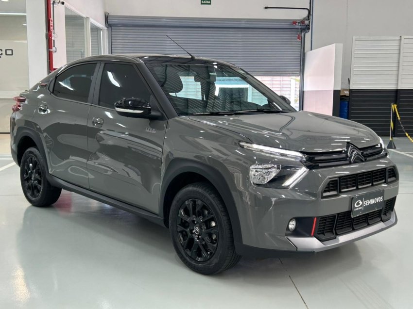 Citroën Basalt Dark Edition 1.0 TB 200 5p Aut. na cor Cinza em Curitiba / PR - 942453