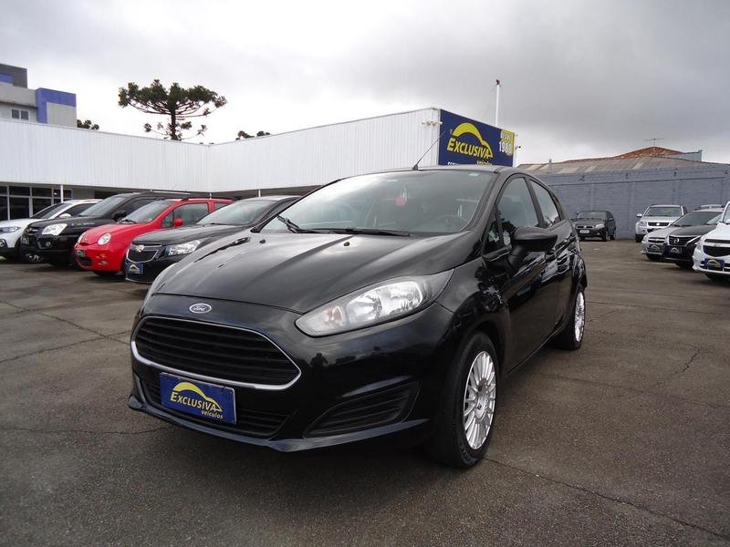 Ford Fiesta 1.5 16V Flex Mec. 5p na cor Preto em Curitiba / PR - 942488