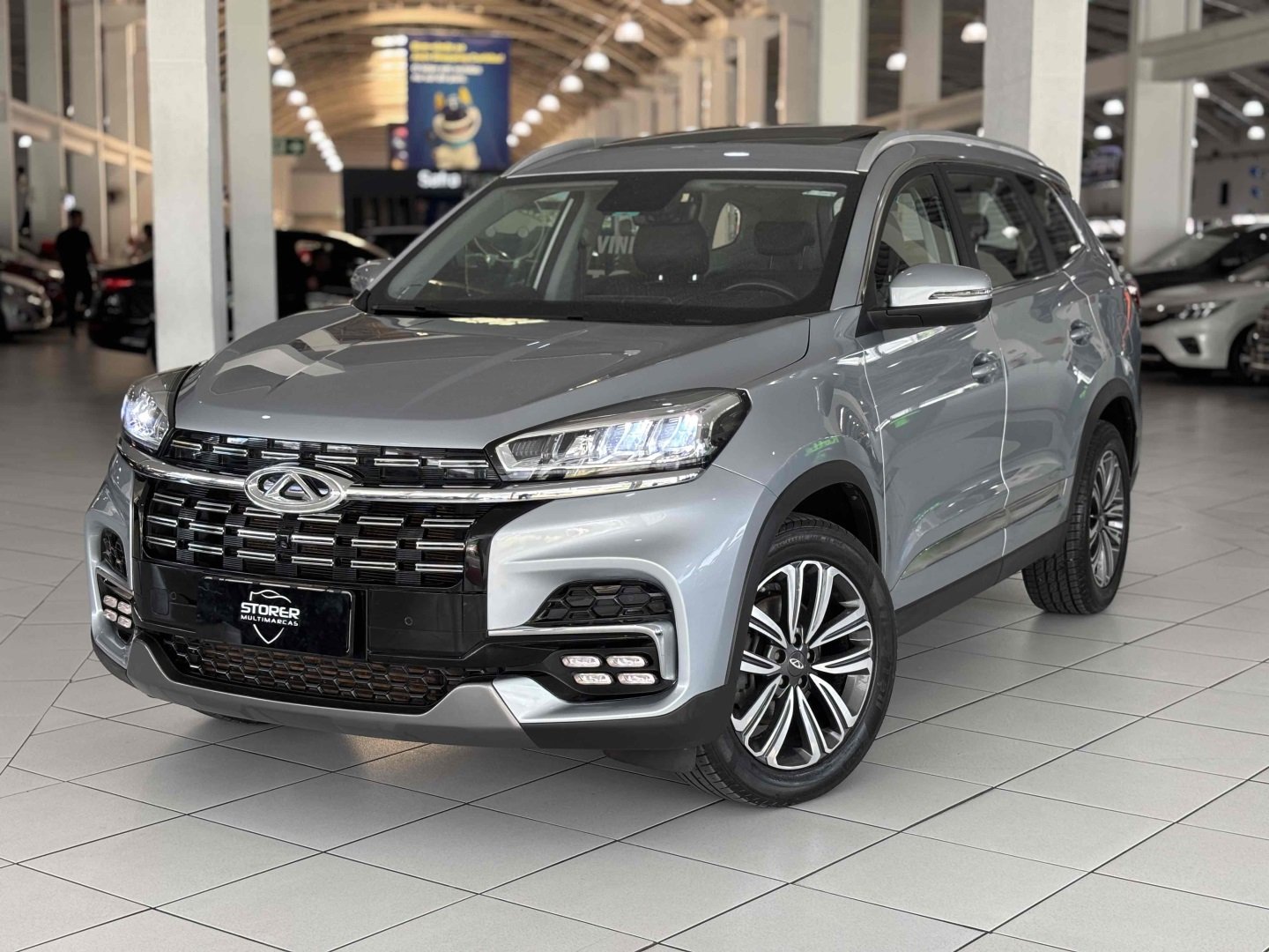 Caoa Chery Tiggo 8 Max Drive 1.6 Turbo Aut. na cor Prata em Curitiba / PR - 942527