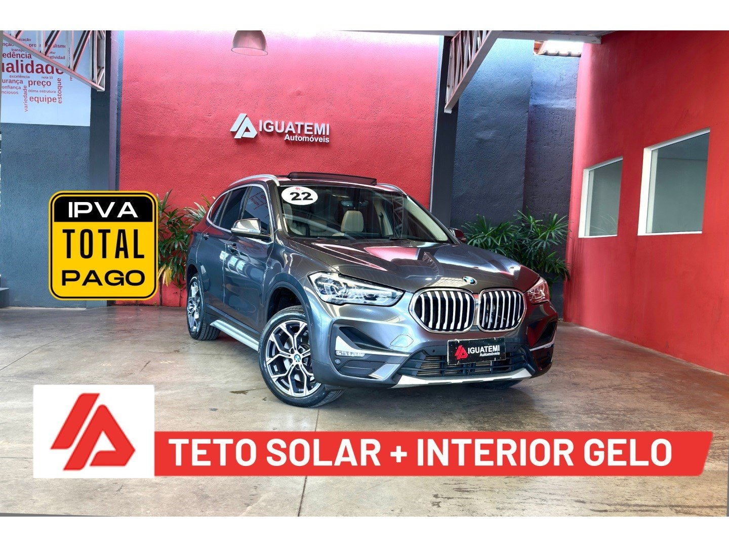 BMW X1 SDRIVE 20i 2.0/2.0 TB Acti.Flex Aut. na cor Cinza em Campinas / SP - 942560