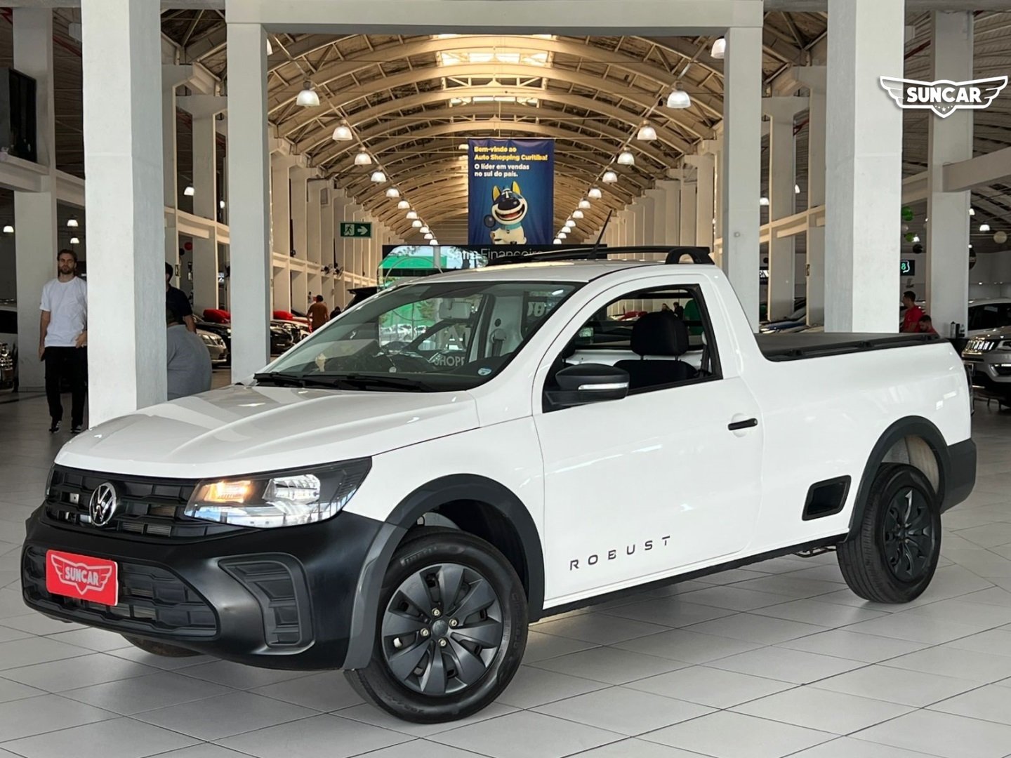 Volkswagen Saveiro Robust 1.6 Total Flex 16V na cor Branco em Curitiba / PR - 942599