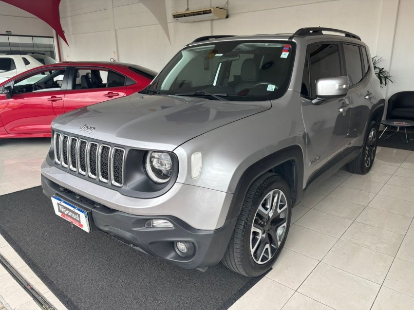 Jeep Renegade Longitude 1.8 4x2 Flex 16V Aut. na cor Prata em Curitiba / PR - 942631