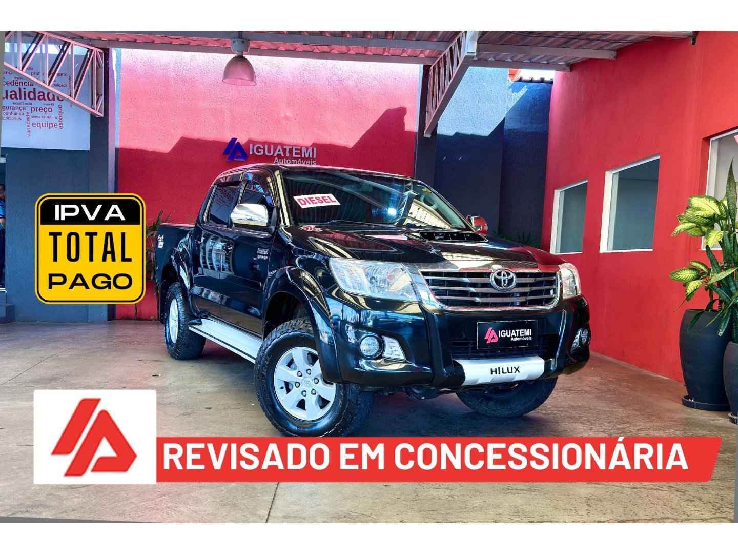 Toyota Hilux CD DX 4x4 3.0 8V 90cv Diesel na cor Preto em Campinas / SP - 942641