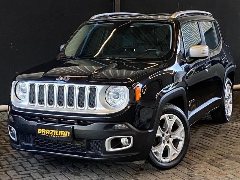 Jeep Renegade Limited 1.8 4x2 Flex 16V Aut. na cor Preto em Curitiba / PR - 942677