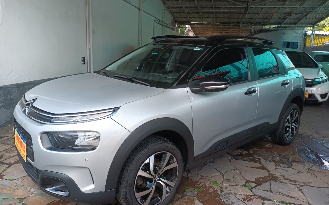 Citroën C4 Cactus SHINE Pack 1.6 Turbo Flex Aut. na cor Prata no Porto Alegre / RS - 942847