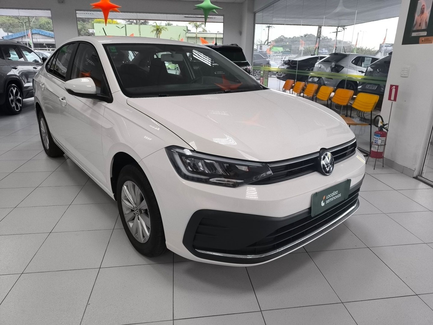 Volkswagen Virtus TSI 1.0 Flex 12V 4p Aut. na cor Branco em Curitiba / PR - 942853