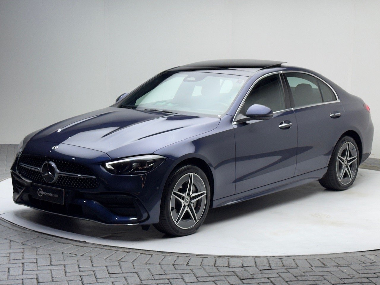 Mercedes-Benz C-200 1.5 TB 16V 183cv Aut. (Híbrido) na cor Azul em Curitiba / PR - 942900