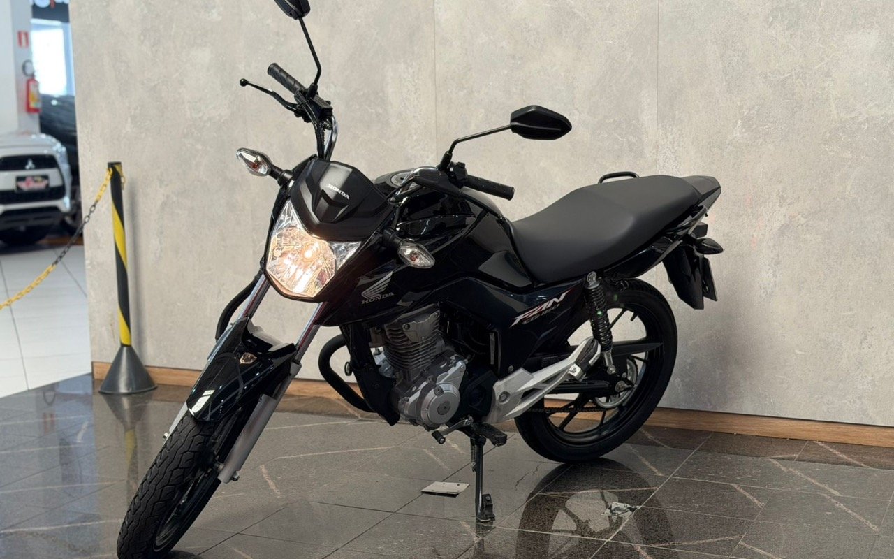 Honda CG 160 FAN Flex  na cor Preto em Curitiba / PR - 943025