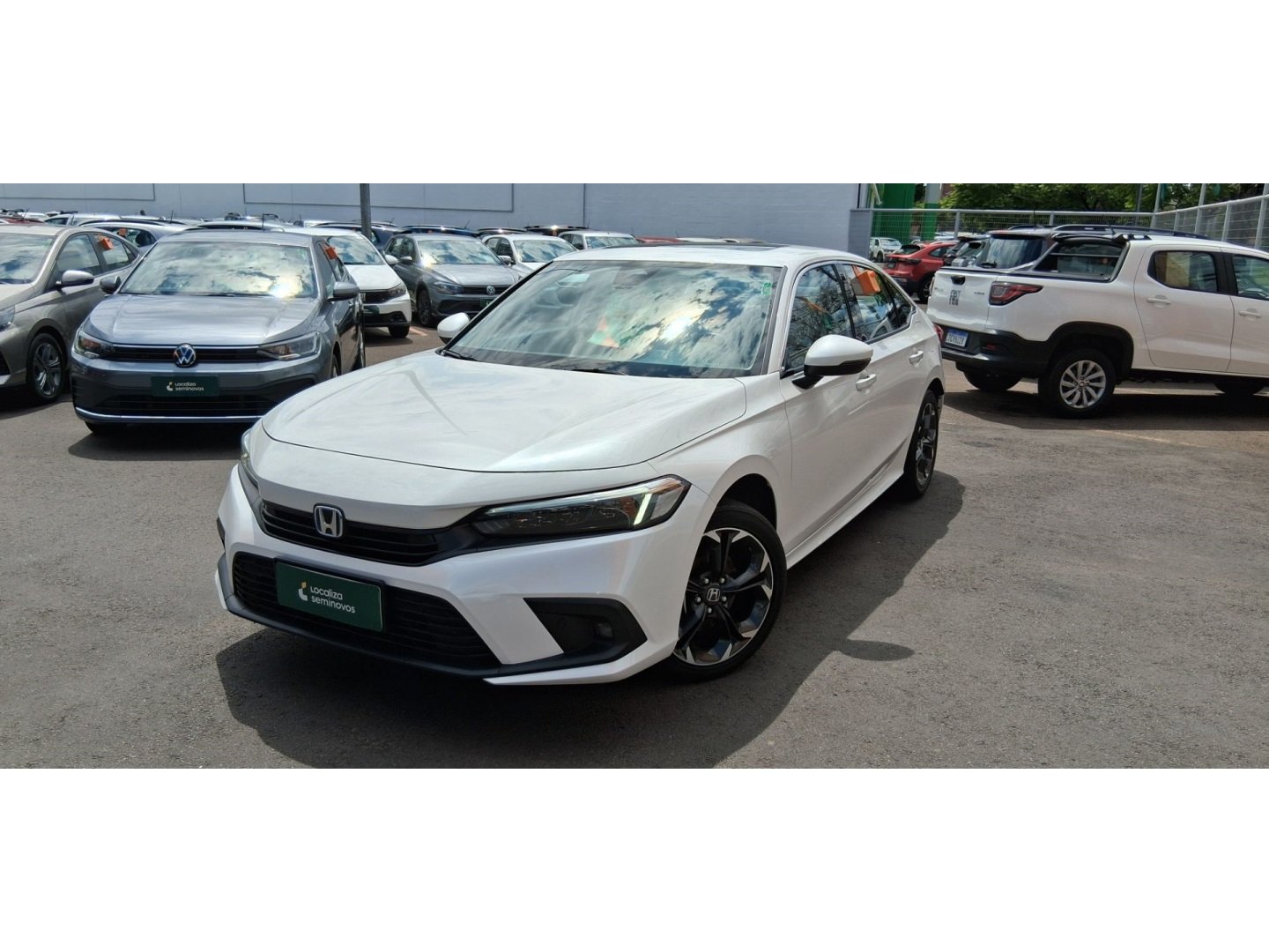 Honda Civic Sed.Touring 2.0 16V Aut. (Híbrido) na cor Branco em Chapecó / SC - 943062