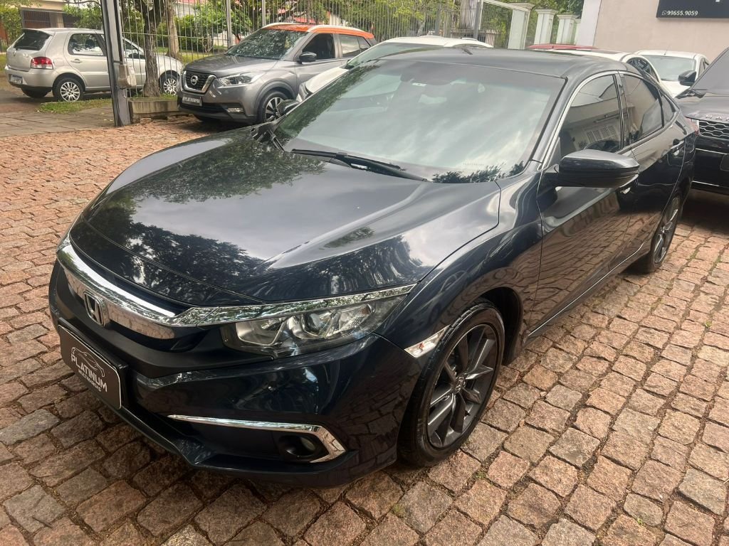 Honda Civic Sedan EXL 2.0 Flex 16V Aut.4p na cor Azul no Porto Alegre / RS - 943141