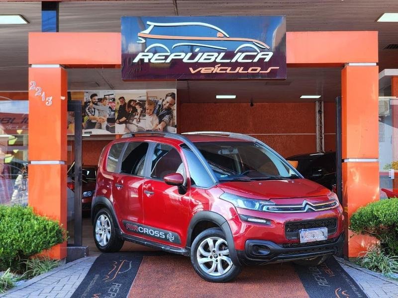 Citroën C3 Aircross Live 1.6 Flex 16V 5p Aut. na cor Vermelho em Curitiba / PR - 943468