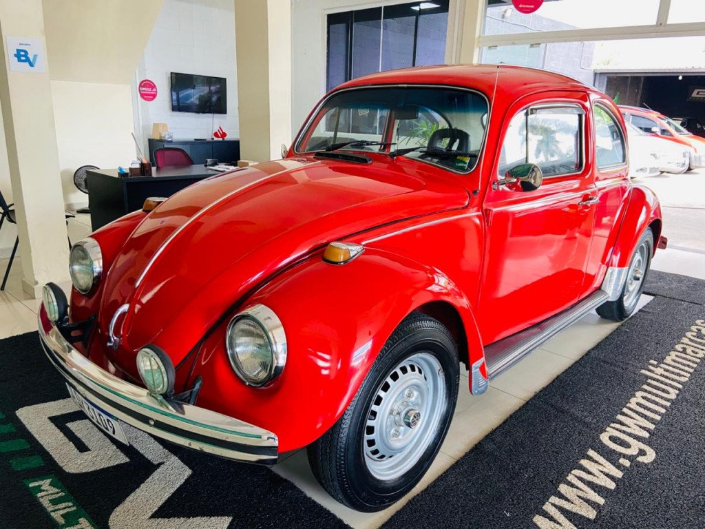 Volkswagen Fusca 1300/1300L na cor Vermelho em Curitiba / PR - 943495