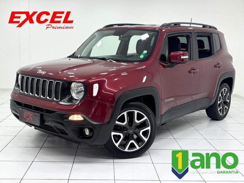 Jeep Renegade Longitude 1.8 4x2 Flex 16V Aut. na cor Vermelho em Curitiba / PR - 943630