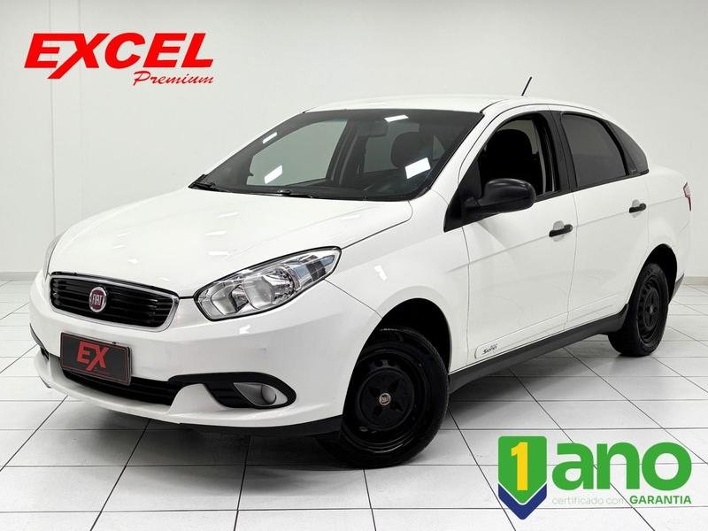 Fiat Grand Siena ATTRACTIVE 1.0 Flex 8V 4p na cor Branco em Curitiba / PR - 943750