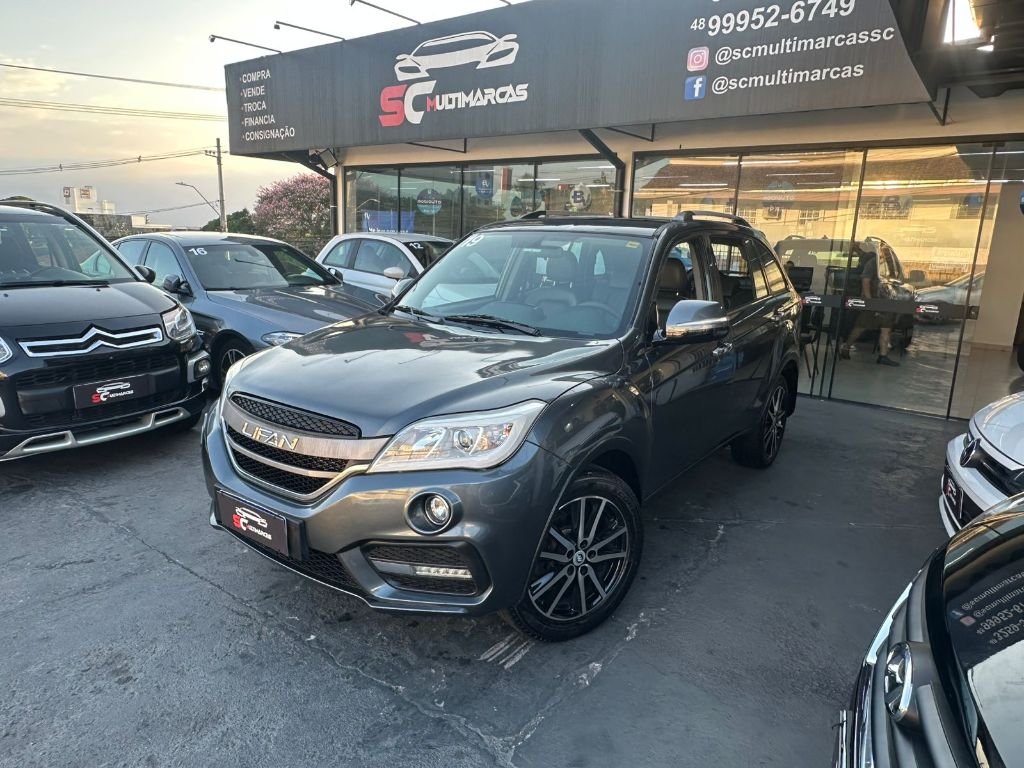 Lifan X60 1.8 16V 128cv 5p Mec. na cor Cinza em Florianópolis / SC - 943803