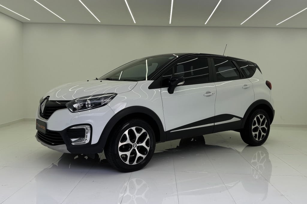 Renault Captur Intense 1.6 16V Flex 5p Aut. na cor Branco em Curitiba / PR - 944239